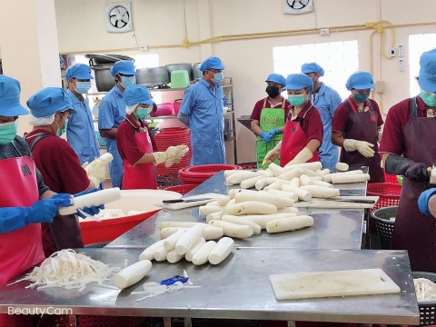 โรงงานผลิตกิมจิ